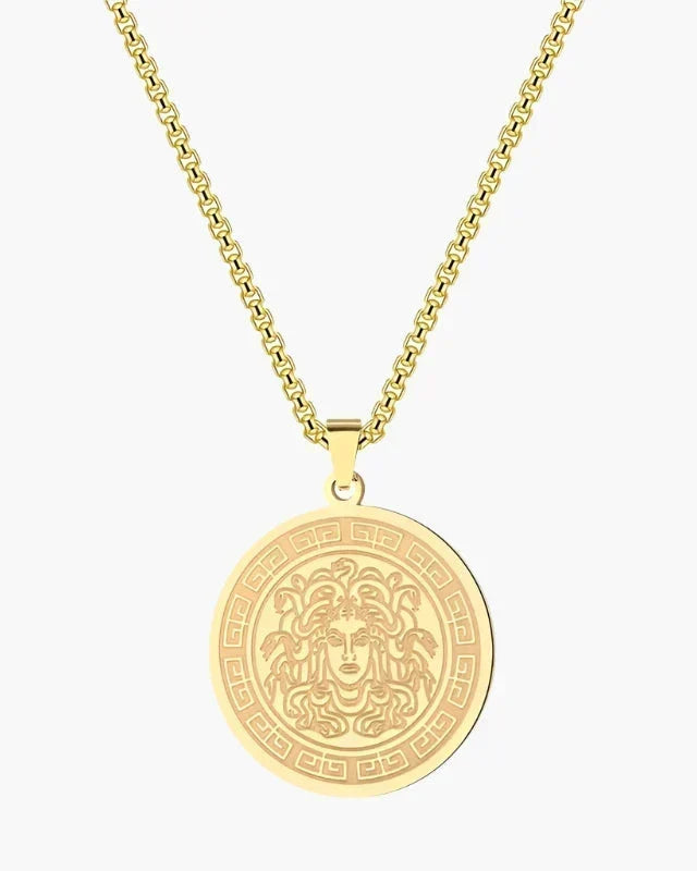 Medusa Long Chain (Gold &amp; Silver)