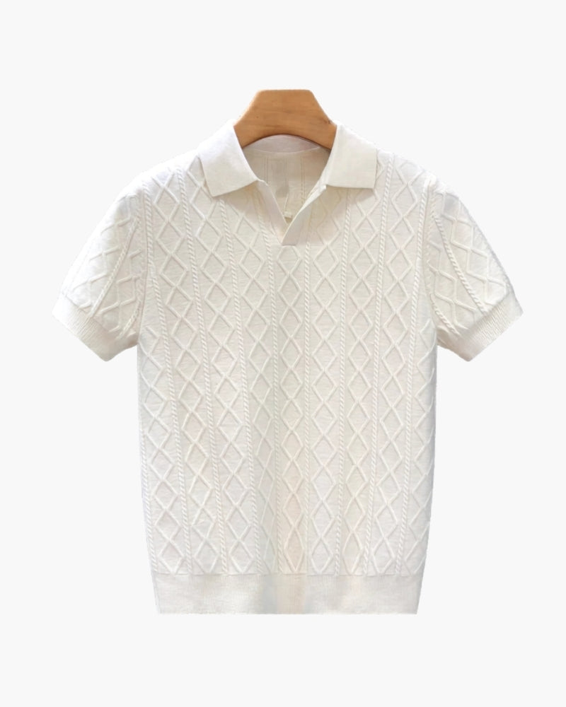 Signature Textured Knit Polo