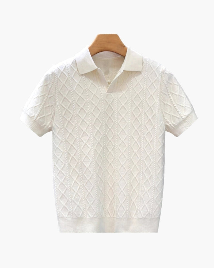 Signature Textured Knit Polo