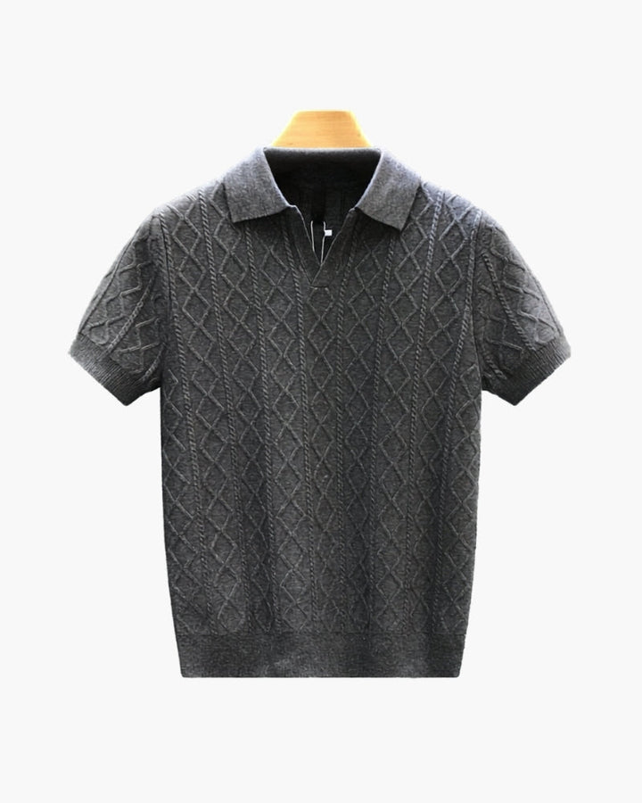 Signature Textured Knit Polo