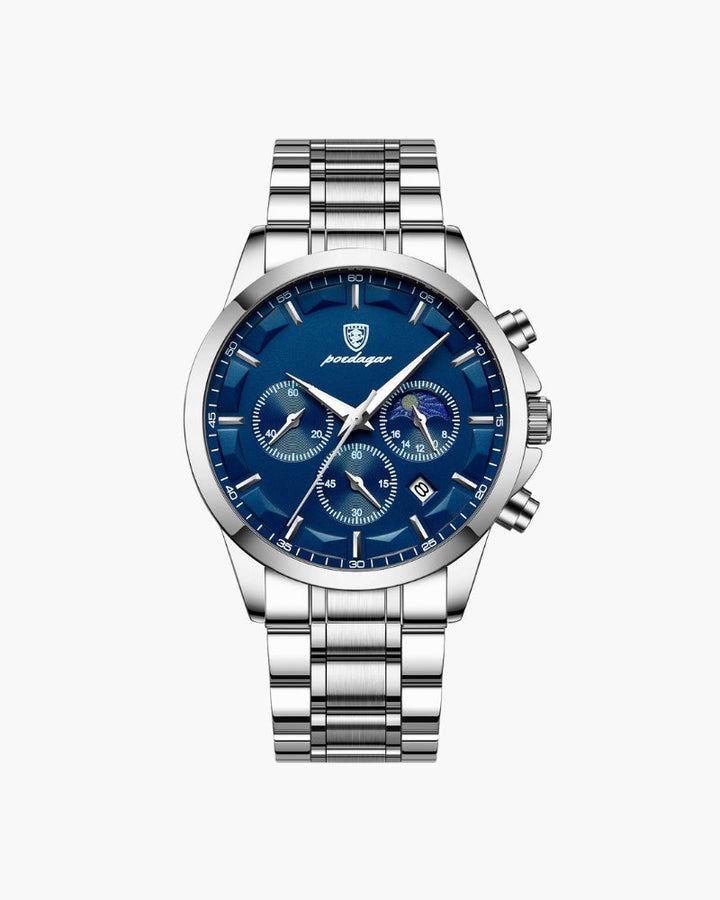 Precision Chronograph Steel Watch
