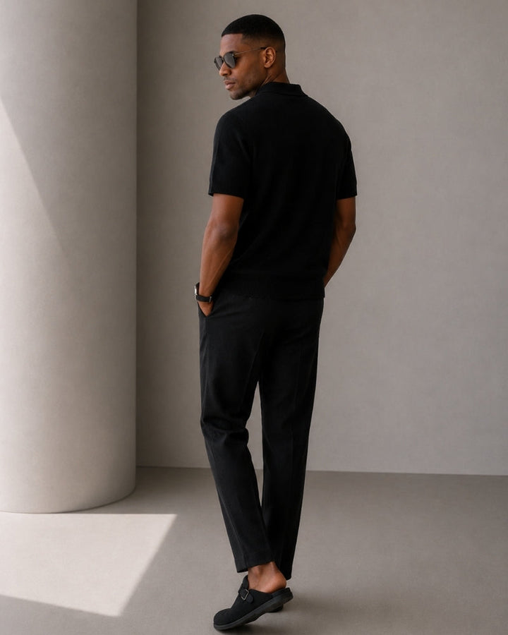 Marbella Zip Up Polo
