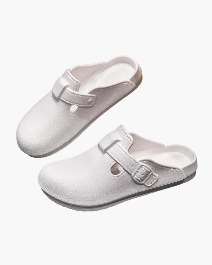 Classic Waterproof Buckle Clogs