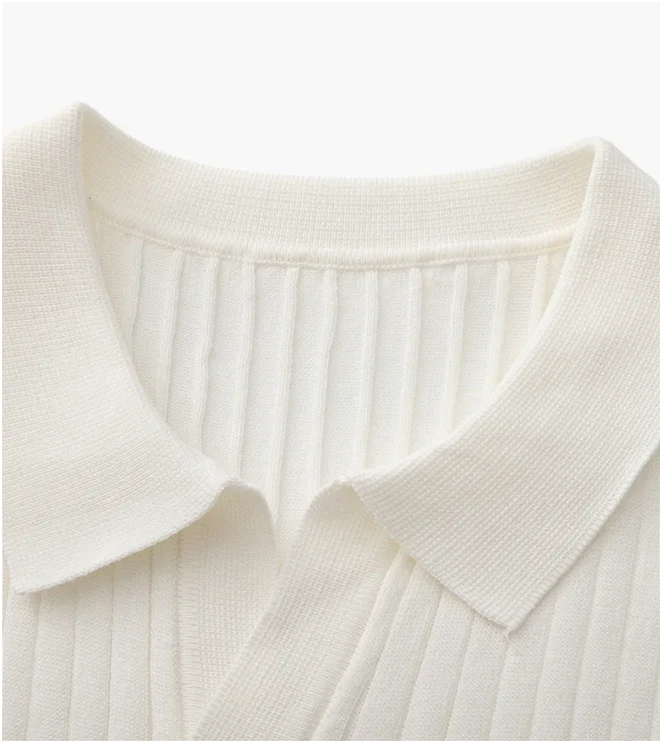 Linen garment detail